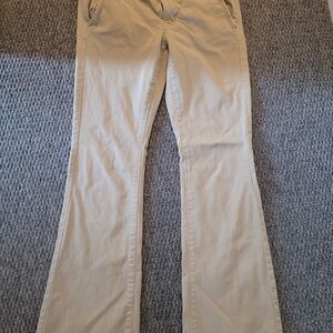 American Eagle Outfitters Khaki Super Stretch Pants